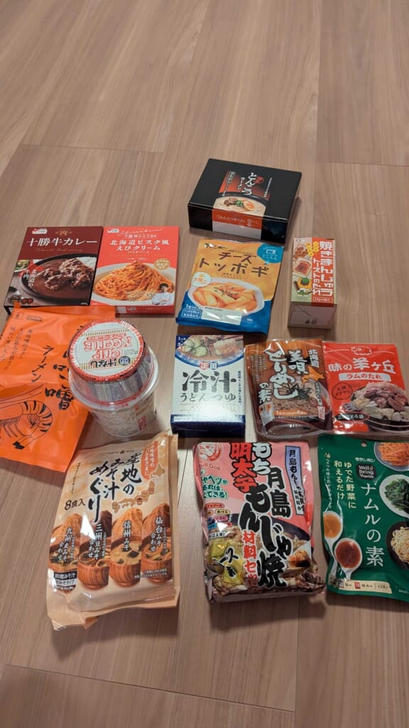 4994 大成ラミック 株主優待 3月優待 カレーやトッポギなど色々なメーカーの製品