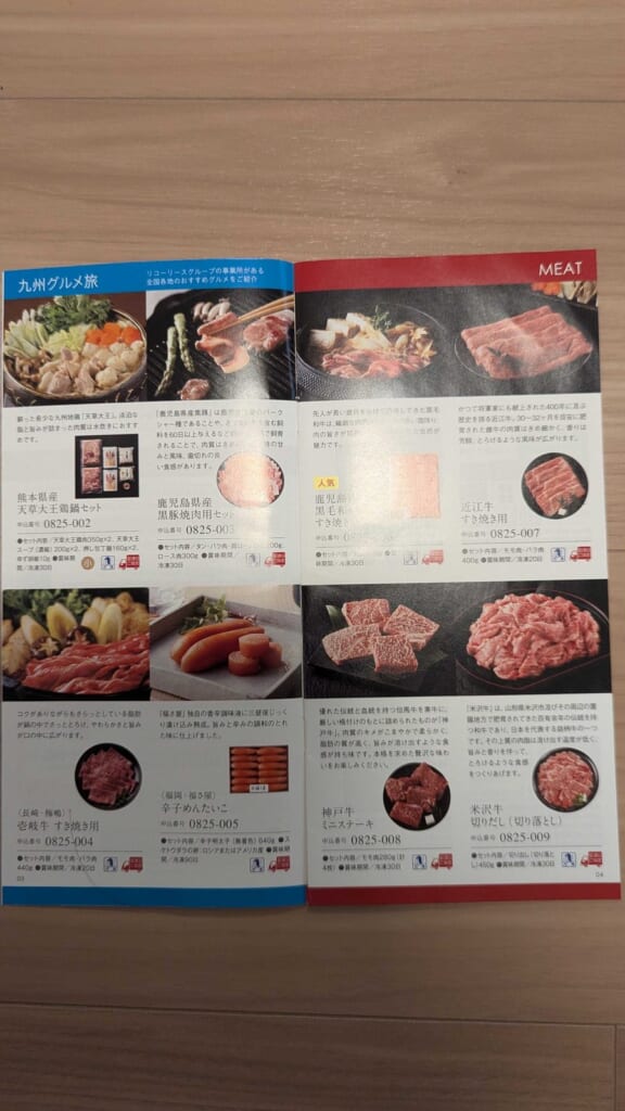 8566 リコーリース 株主優待 3月優待 九州グルメ旅と精肉のページ